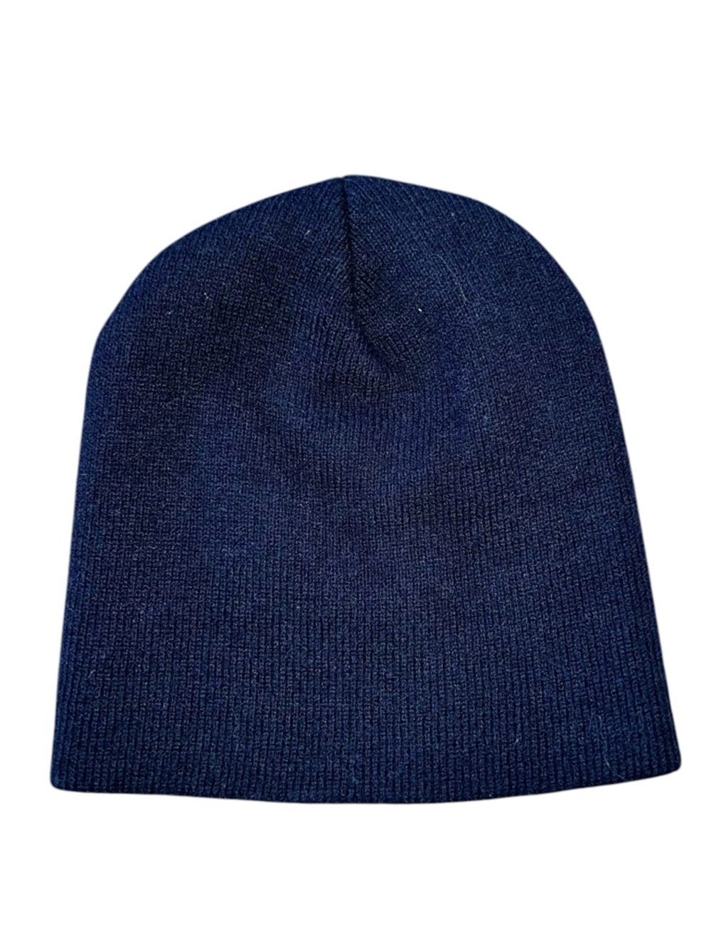 CARHARTT Knit Logo Beanie Navy Blue - Picture 3 of 3